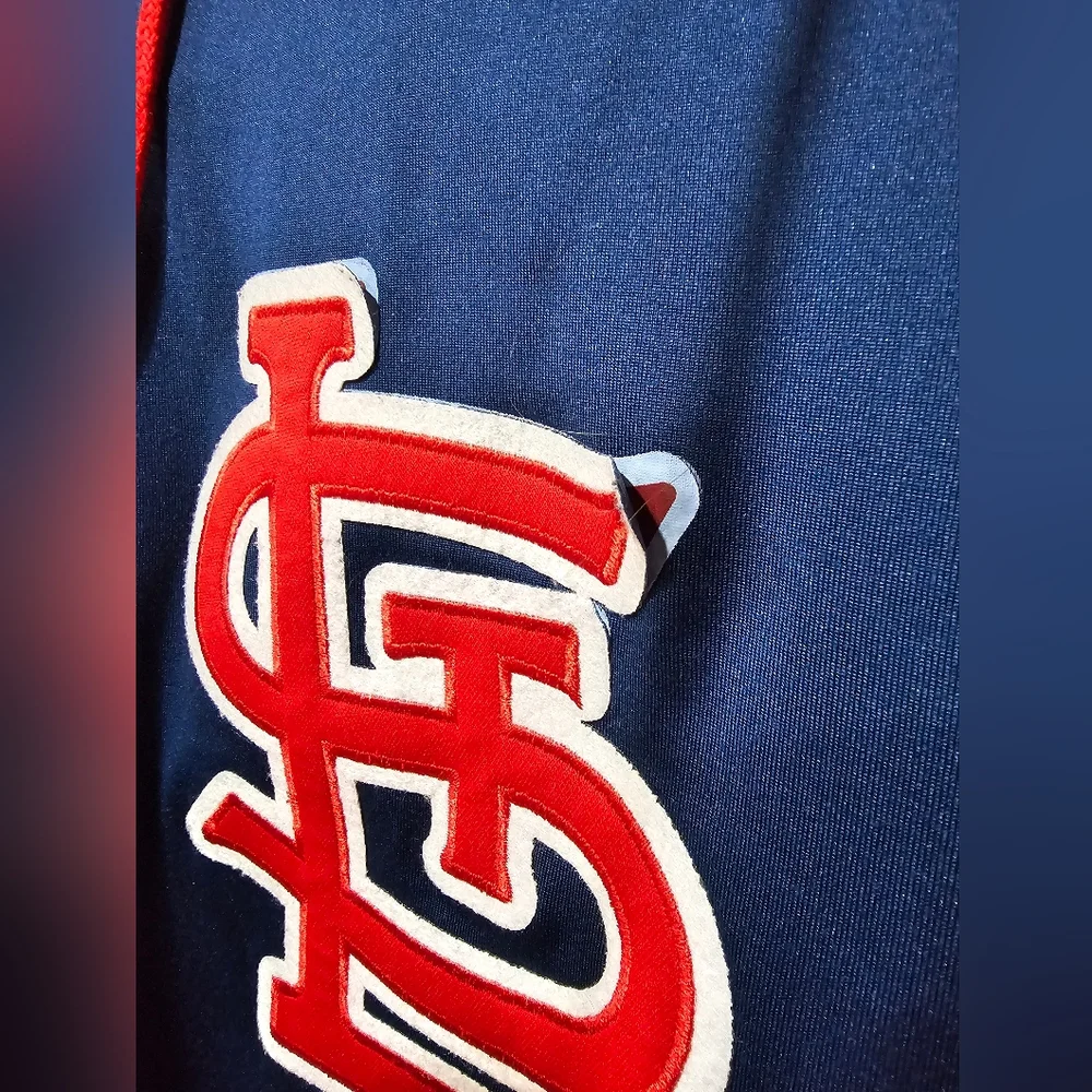 Cardinals Red‎ and Blue Lightweight Hoodie Size XL